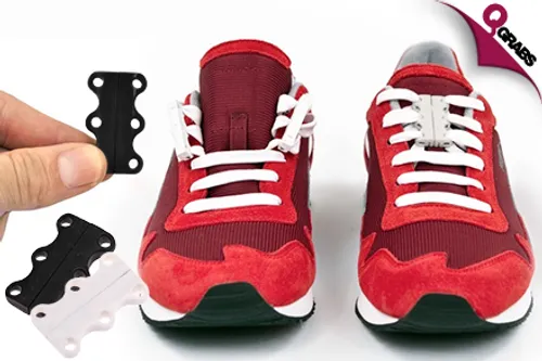 For QR39 Lose Those Laces with a Pair of Magnetic Shoe Closure Tools! (QR79 Value)